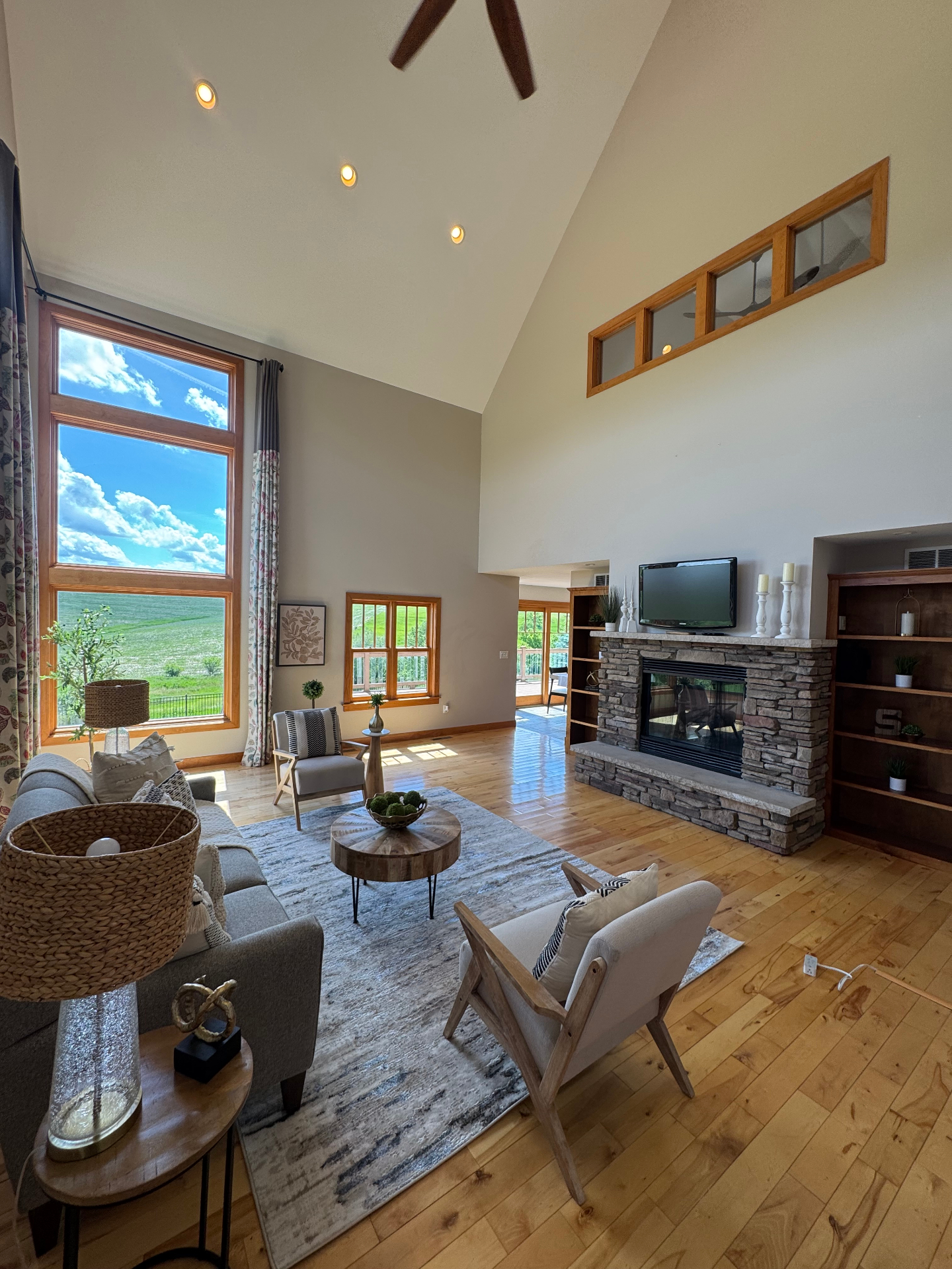Beautifully cleaned Madison home interior by IBS Cleaning Services